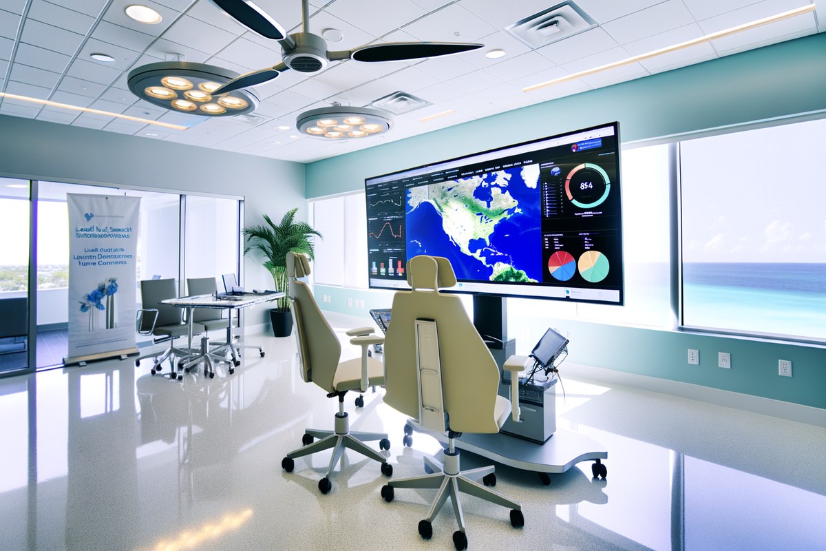 Local SEO and visibility strategy visual for home service companies in Miami