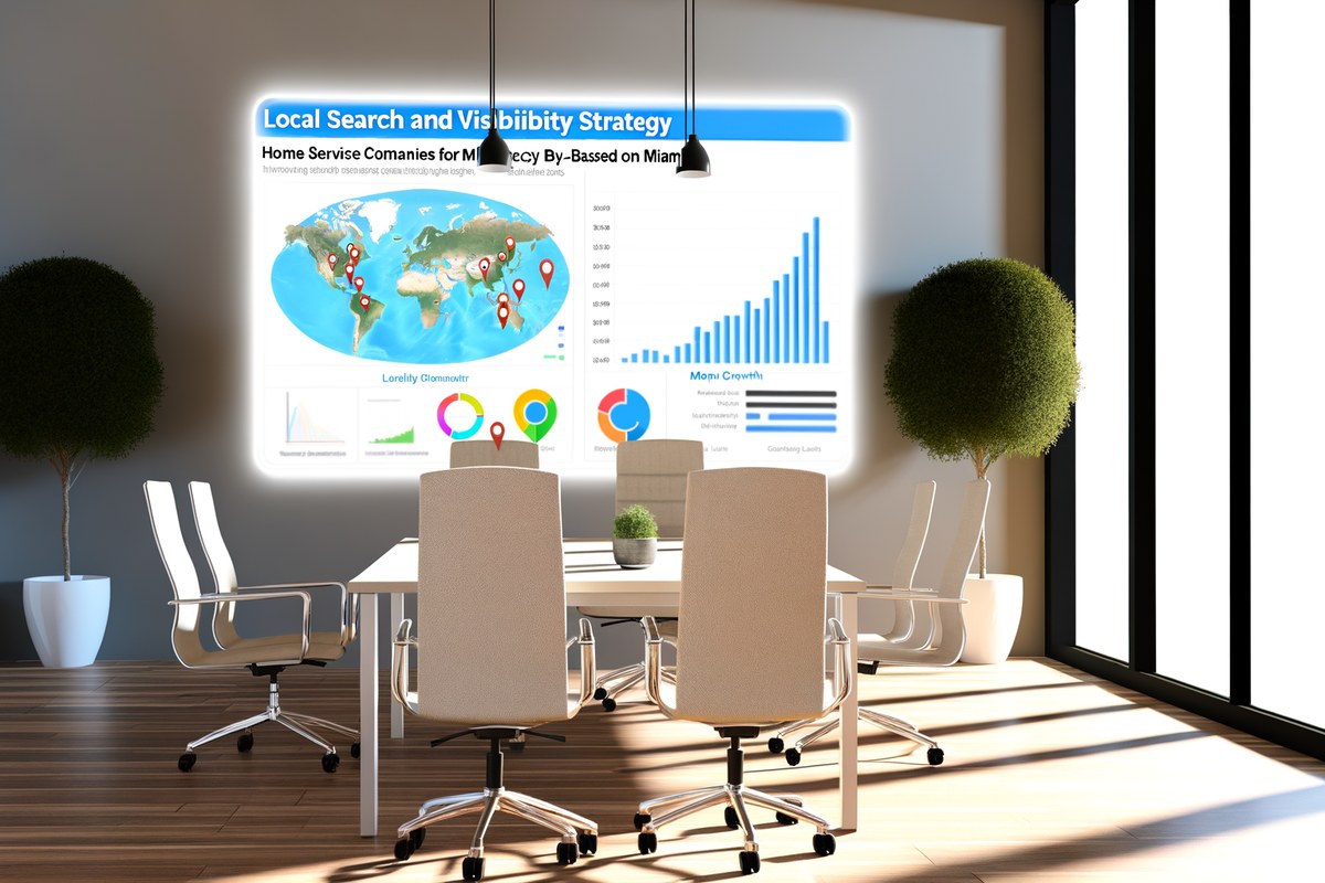 Miami Home Service Company Growth Systems AI-powered SEO, CRM and digital growth concept for home service companies in Miami