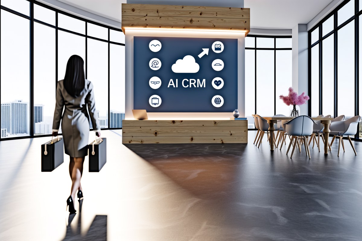 Miami Home Service Company CRM Workflow CRM lead tracking and message workflow visual for home service companies in Miami