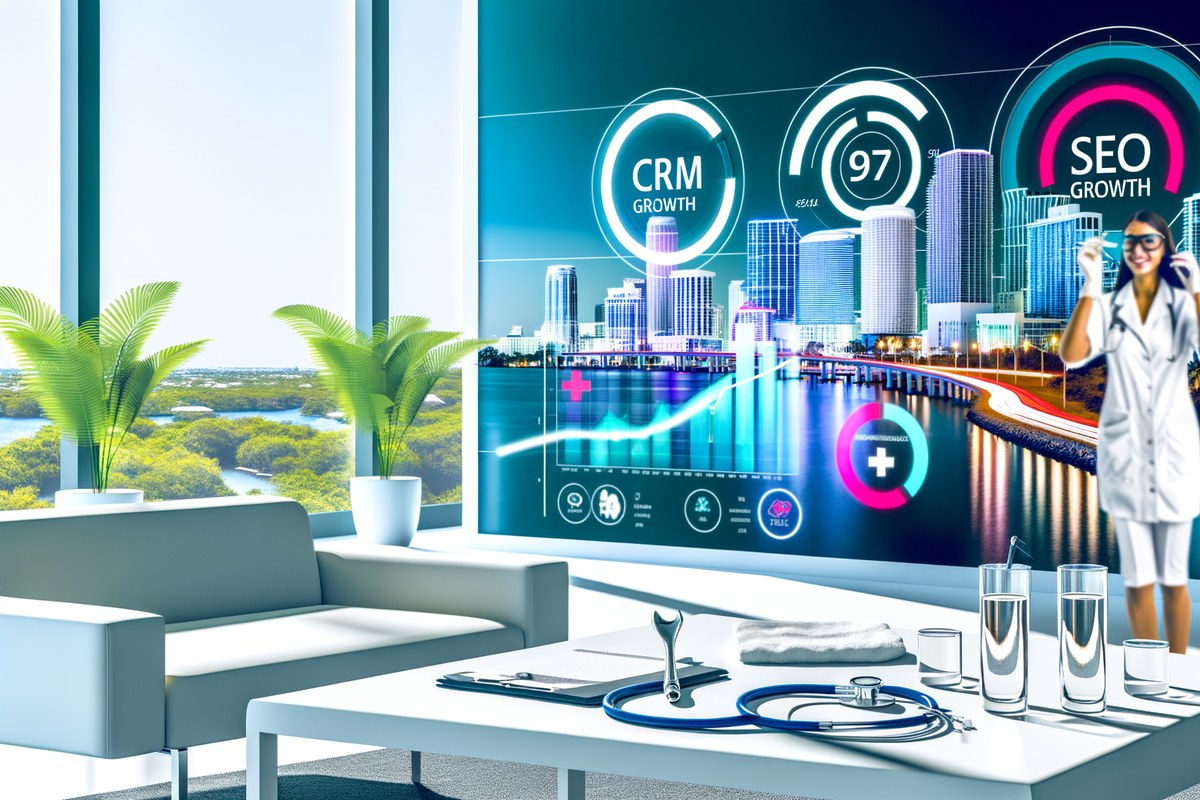 AI-powered SEO, CRM and digital growth concept for home service companies in Miami | miami instagram analysis services