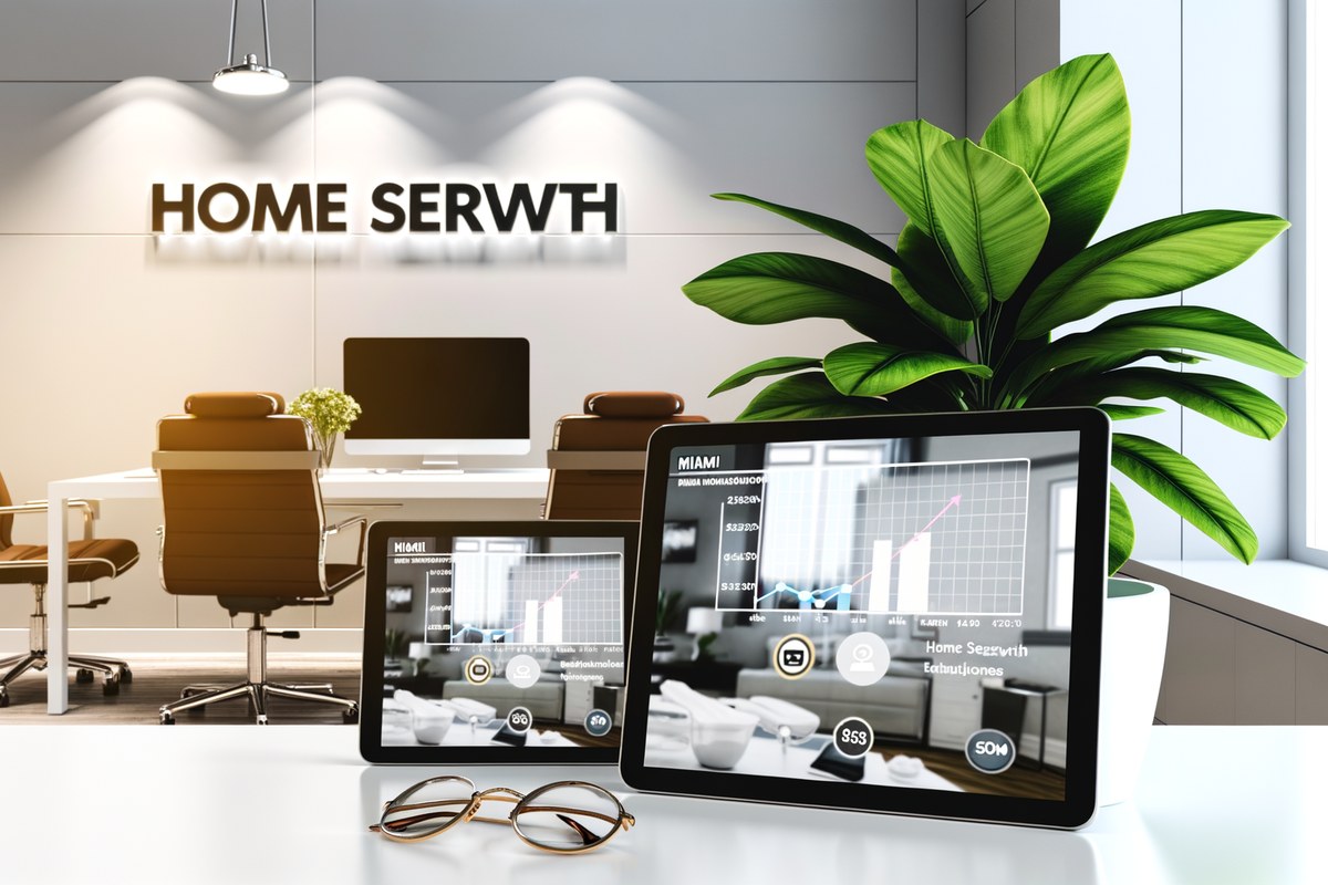 AI-powered SEO, CRM and digital growth concept for home service companies in Miami | miami instagram analysis services