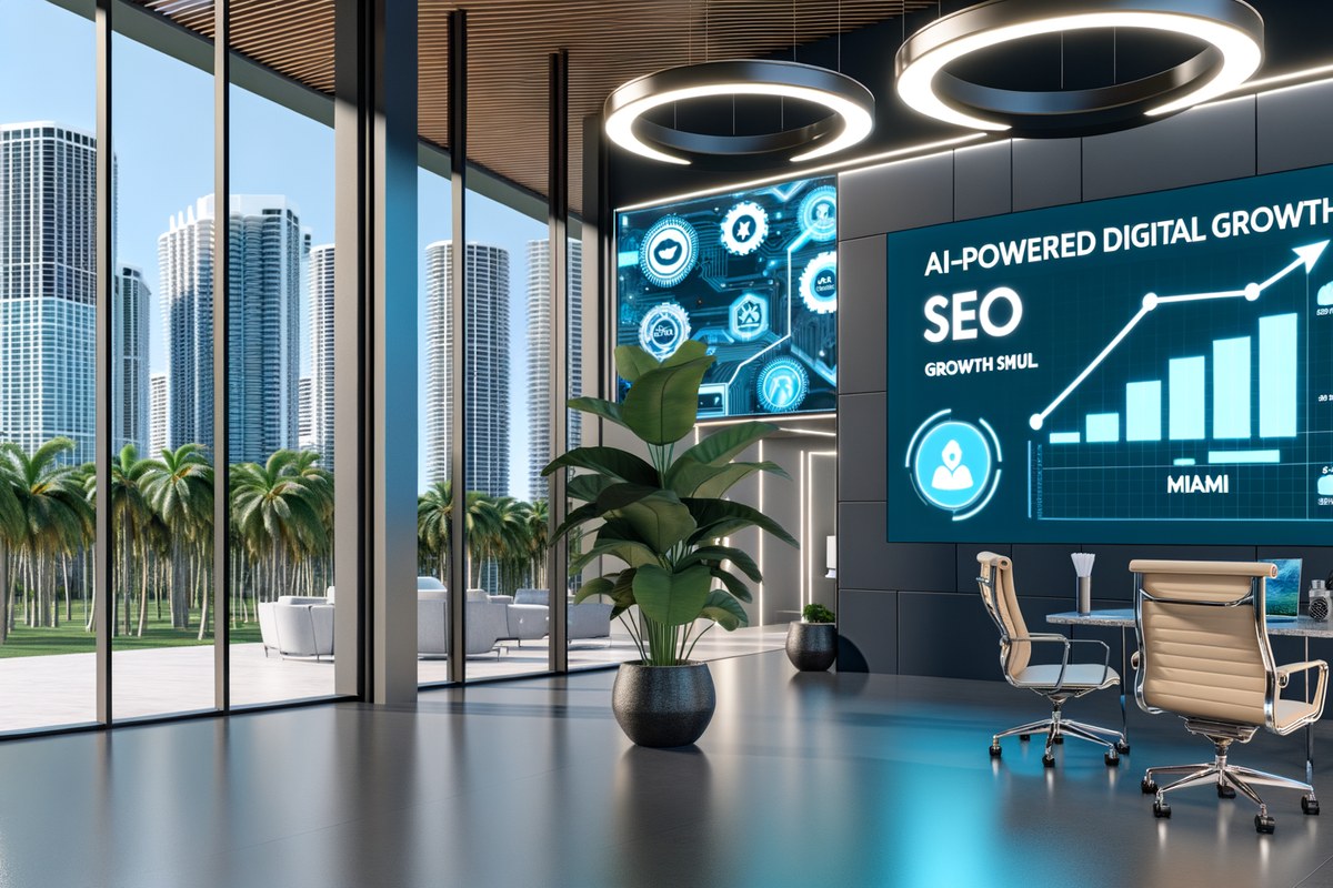 AI-powered SEO, CRM and digital growth concept for home service companies in Miami | miami instagram analysis services