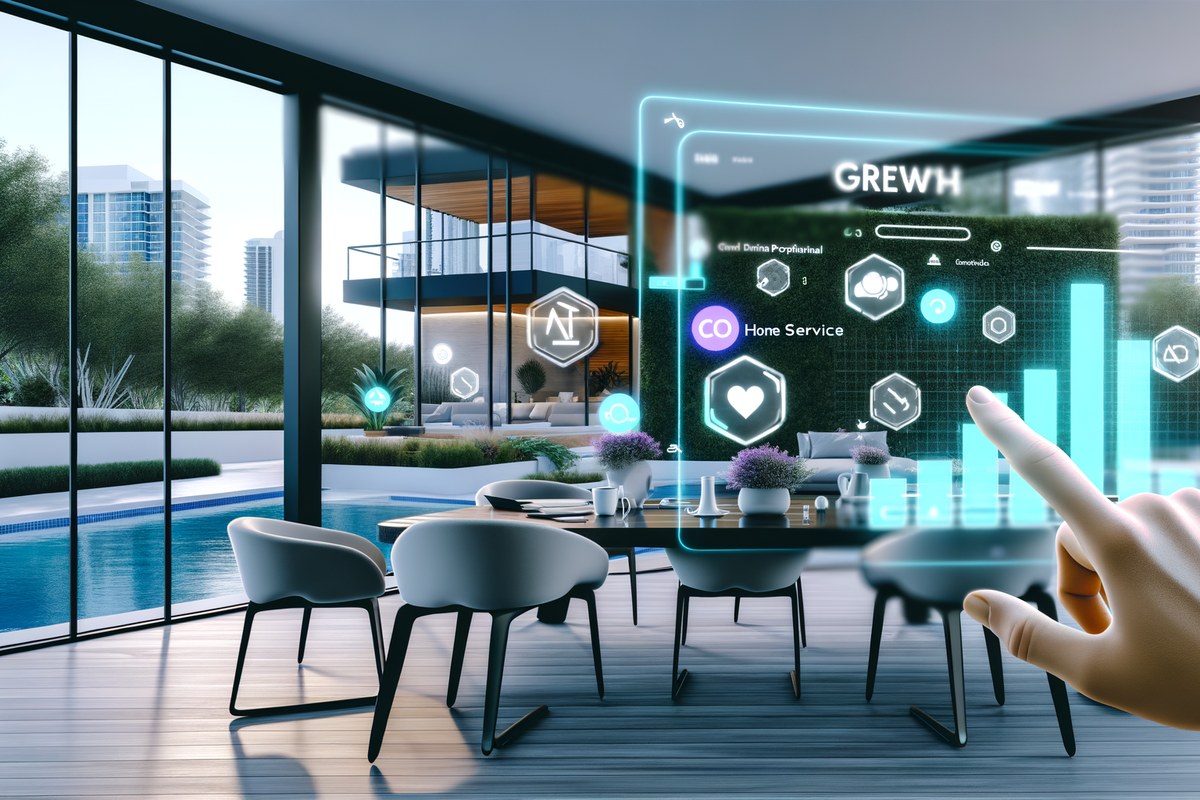 AI-powered SEO, CRM and digital growth concept for home service companies in Miami | miami instagram analysis services