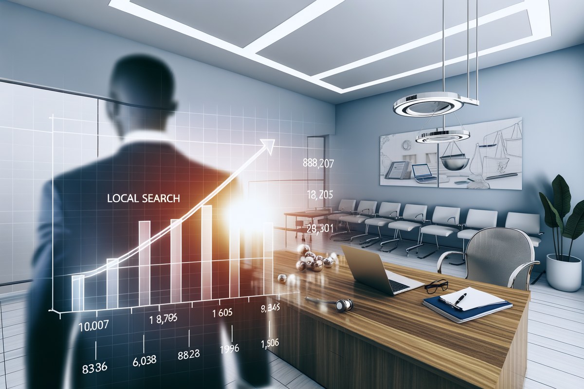 Miami Law Firm Local Visibility Strategy Local SEO and visibility strategy visual for law firms in Miami