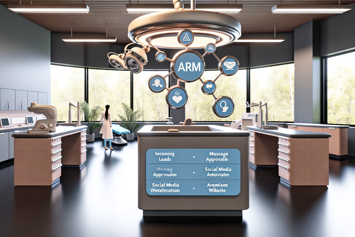 Miami Law Firm CRM Workflow AI CRM workflow concept for law firms in Miami