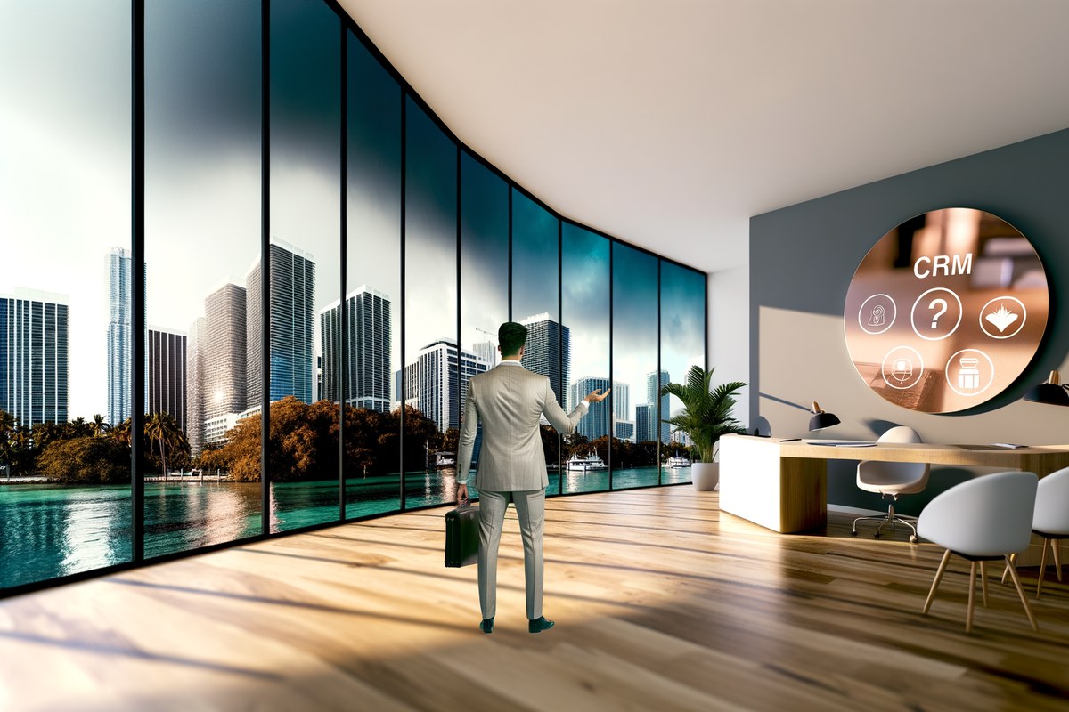 Miami Law Firm CRM Workflow CRM lead tracking and message workflow visual for law firms in Miami