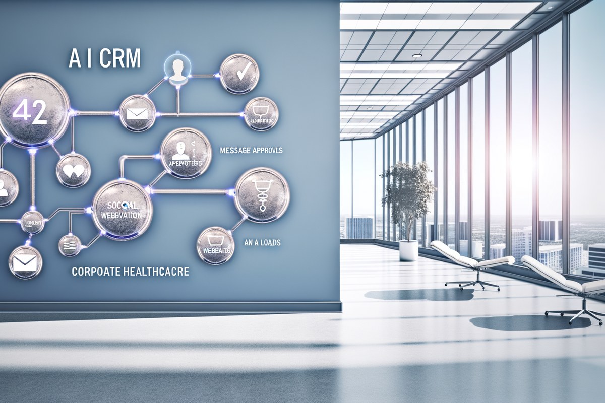 CRM lead tracking and message workflow visual for law firms in Miami