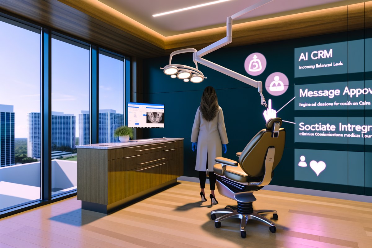 Miami Law Firm CRM Workflow CRM lead tracking and message workflow visual for law firms in Miami