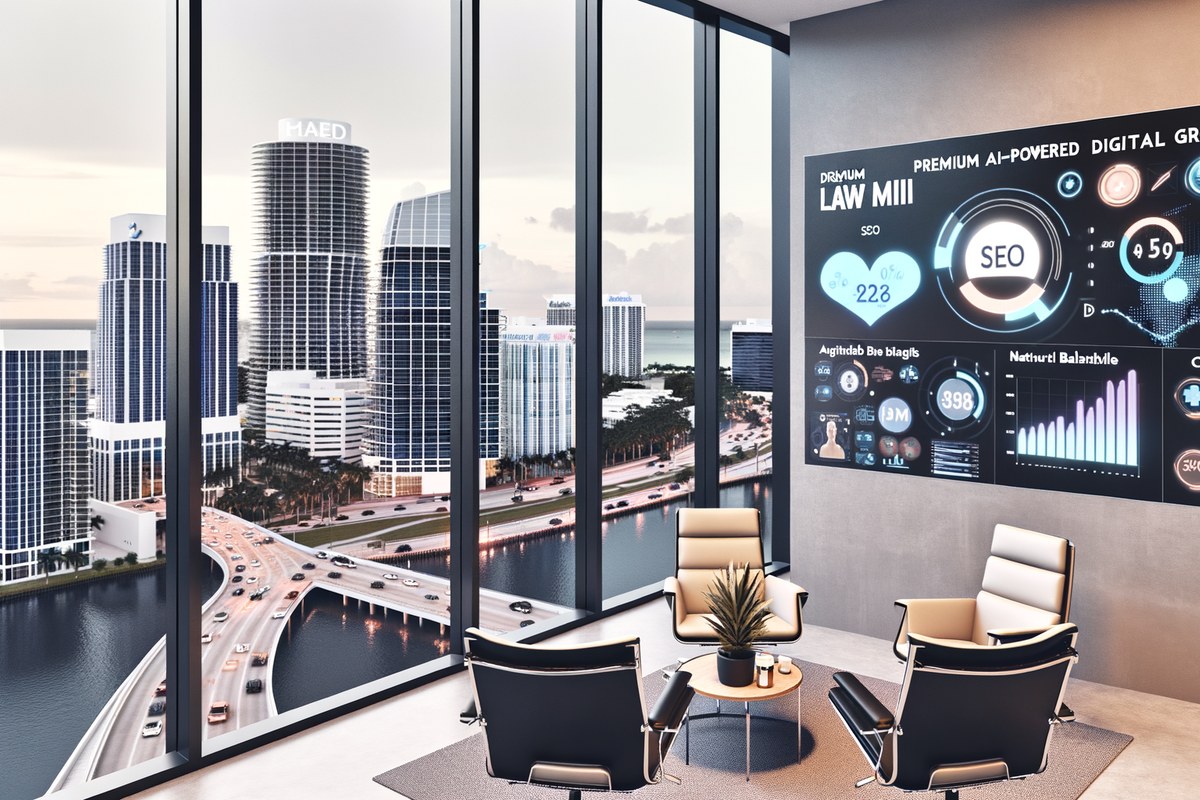 AI-powered SEO, CRM and digital growth concept for law firms in Miami | miami crm integration services