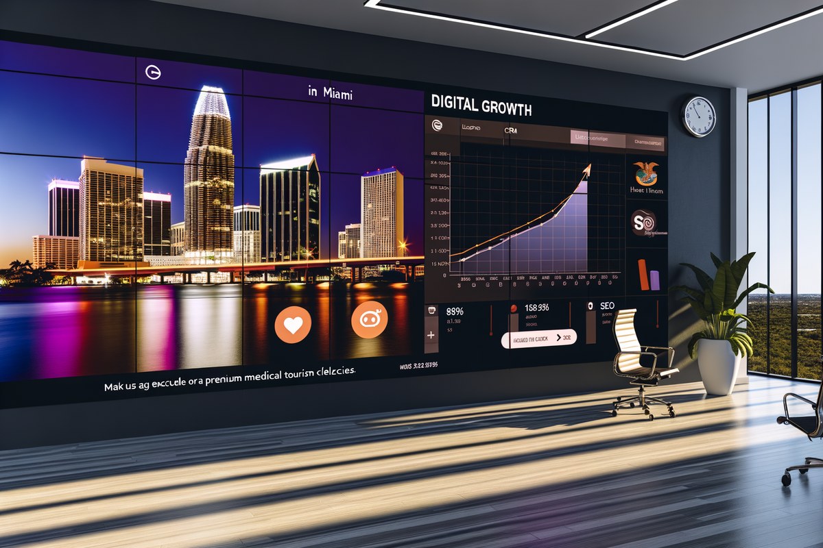 AI-powered SEO, CRM and digital growth concept for law firms in Miami | miami crm integration services