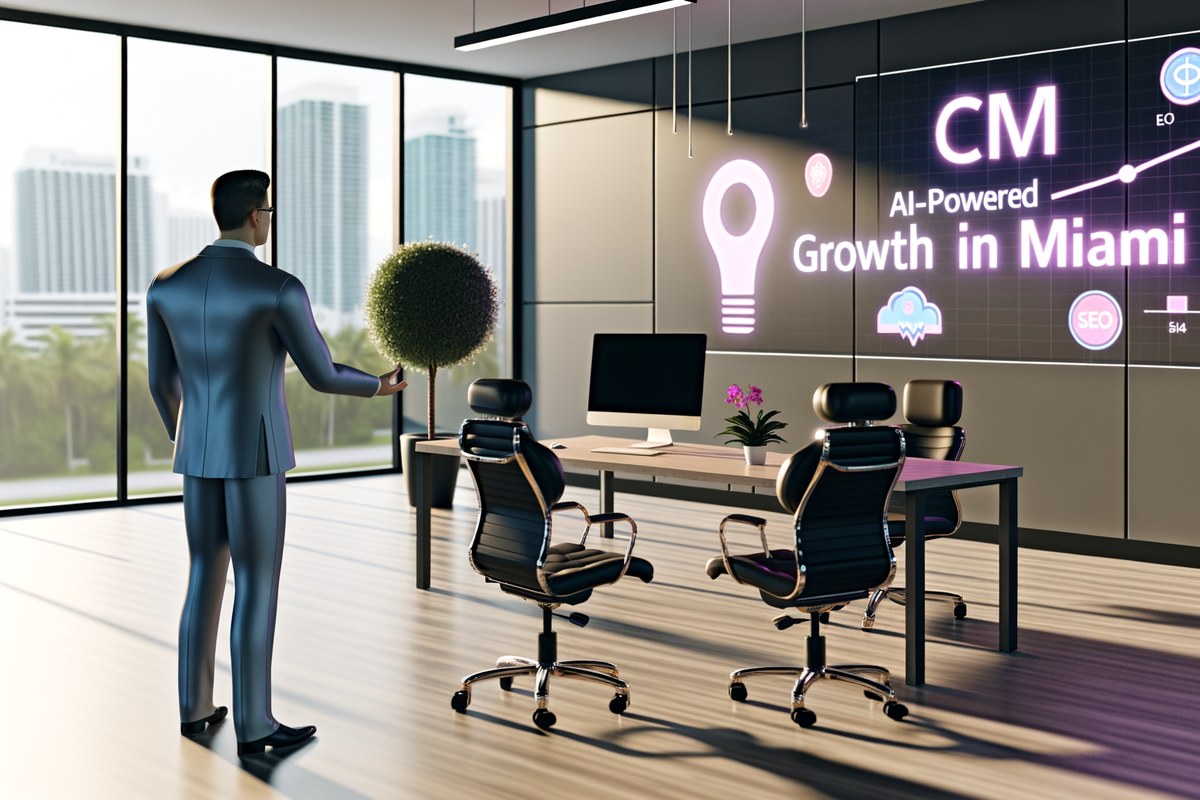 AI-powered SEO, CRM and digital growth concept for law firms in Miami | miami crm integration services