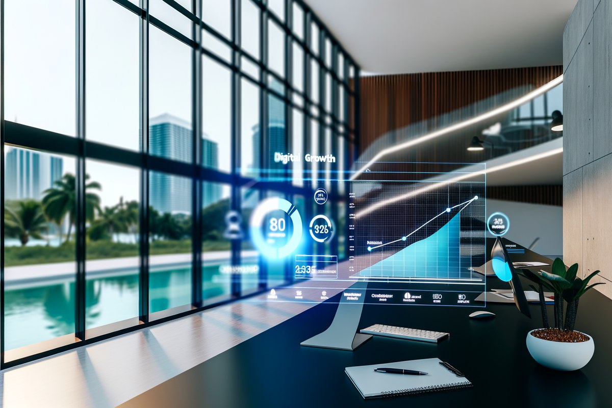 AI-powered SEO, CRM and digital growth concept for law firms in Miami | miami crm integration services