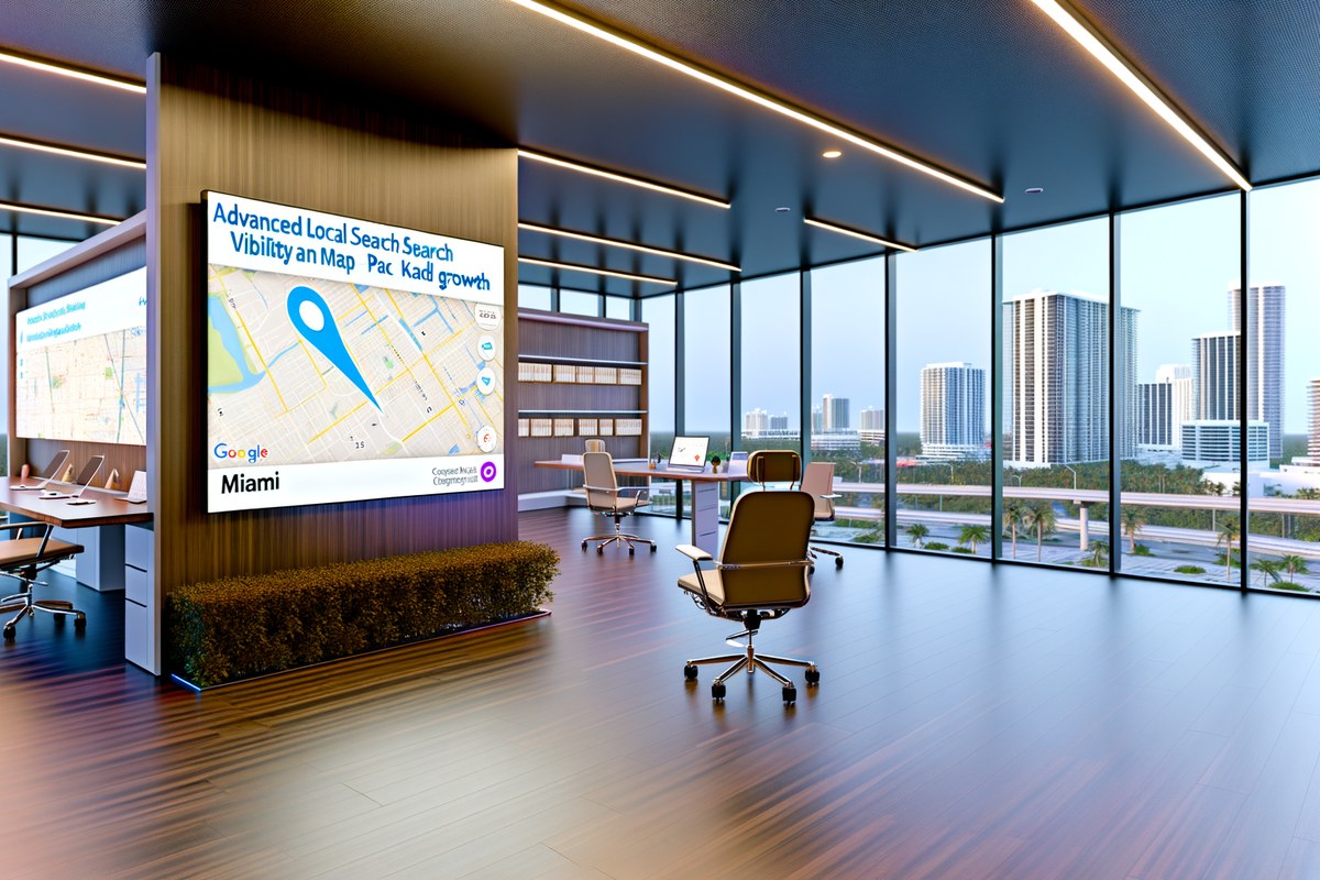 Miami Law Firm Local Visibility Strategy Local search and visibility strategy scene for law firms in Miami