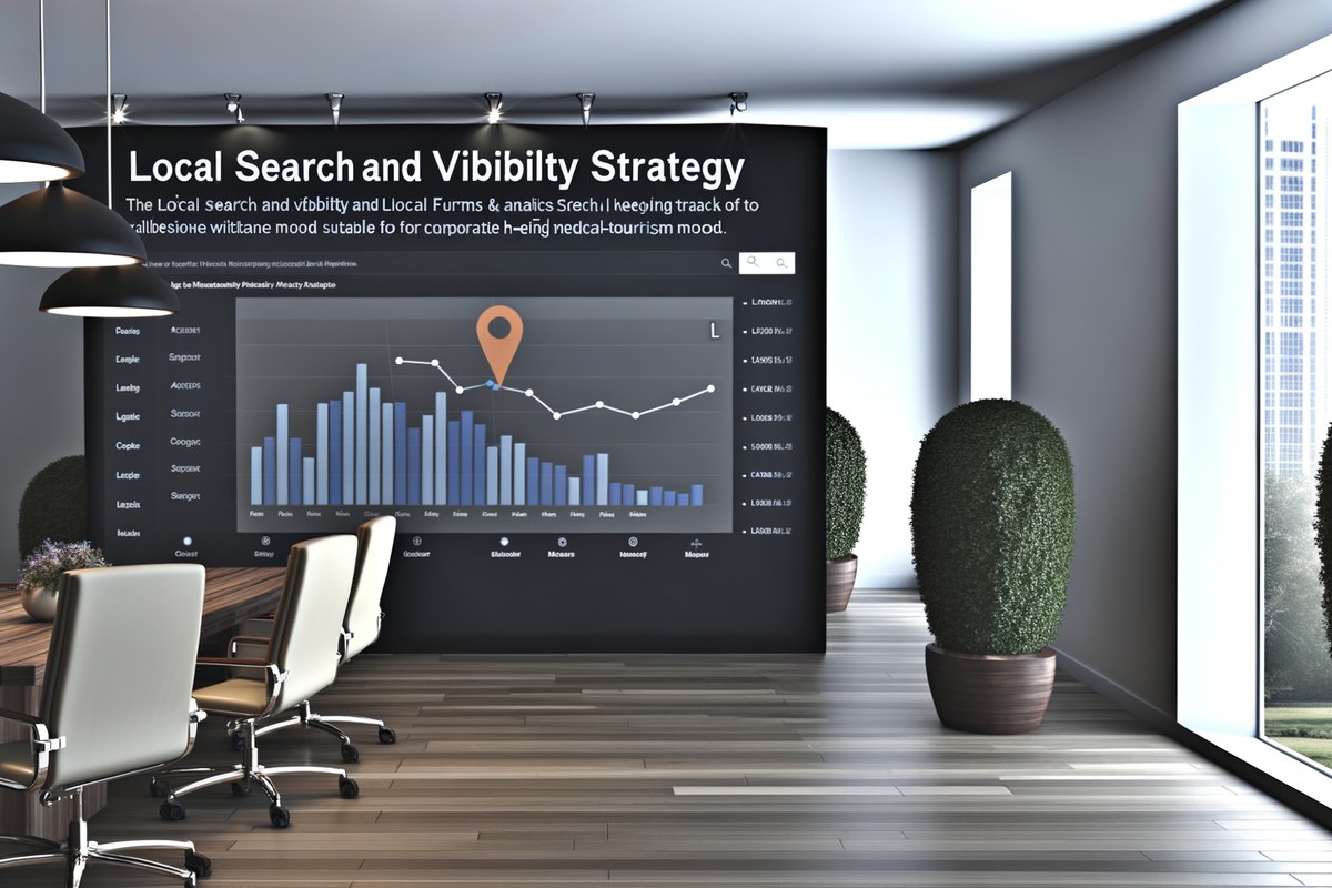 Miami Law Firm Local Visibility Strategy Local search and visibility strategy visual for law firms in Miami