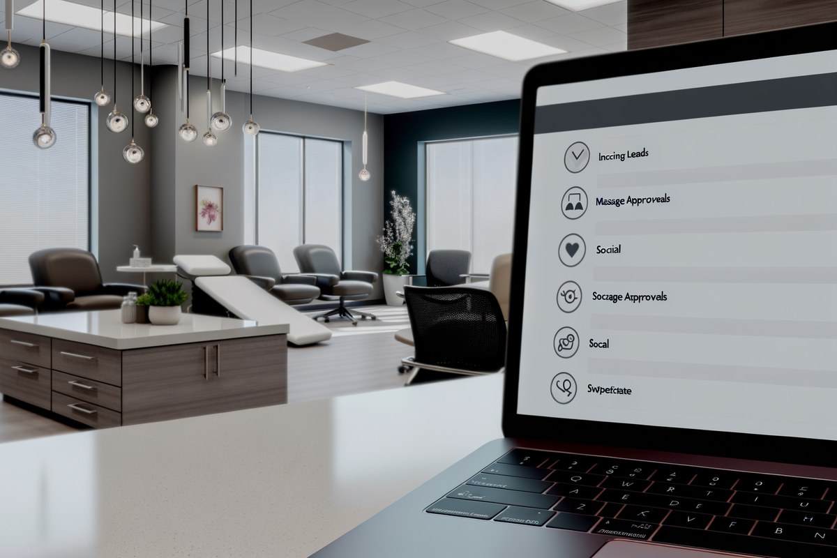Miami Law Firm CRM Workflow CRM lead tracking and message workflow visual for law firms in Miami