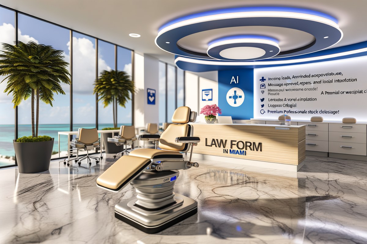 Miami Law Firm CRM Workflow CRM lead tracking and message workflow visual for law firms in Miami