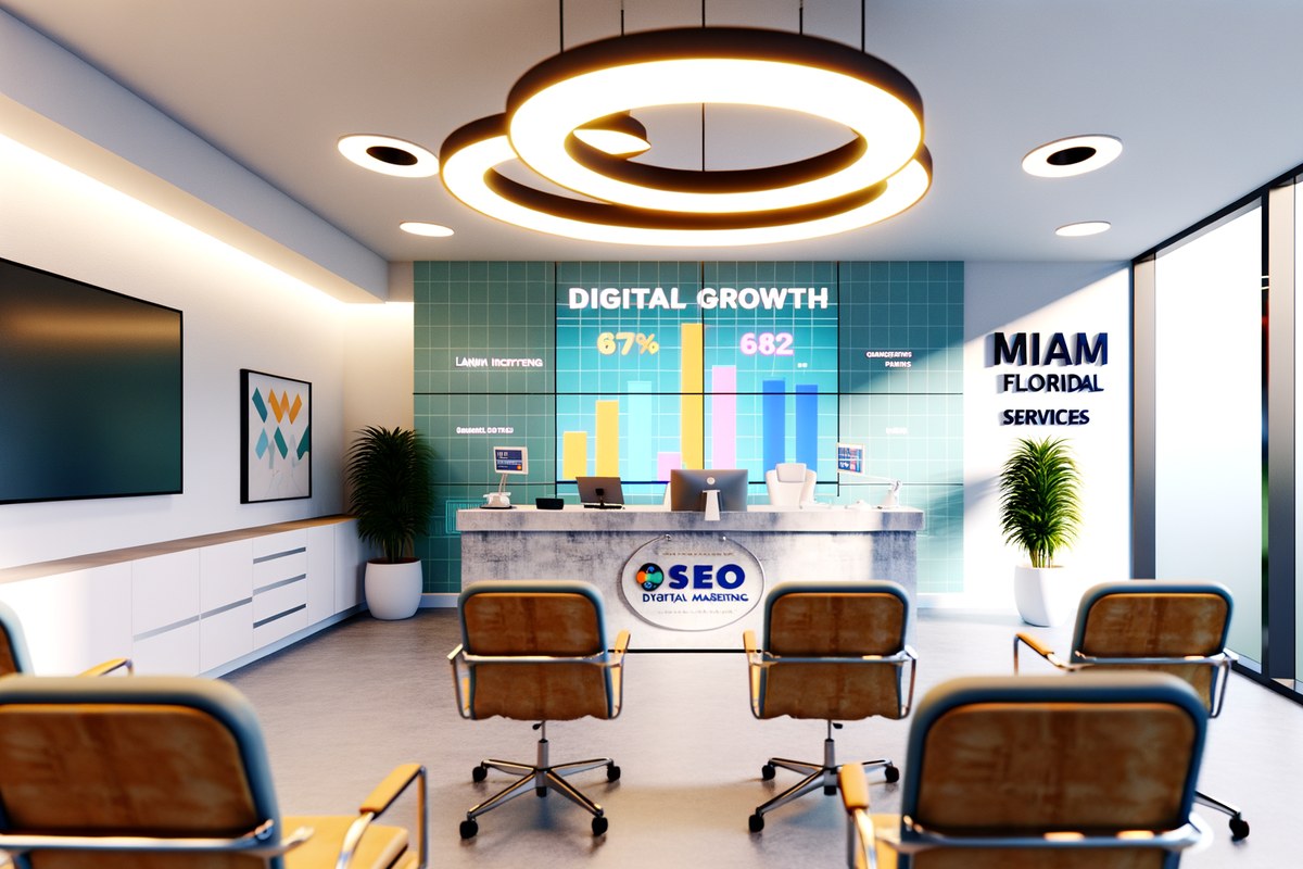 AI-powered SEO, CRM and digital growth concept for law firms in Miami | miami digital marketing services