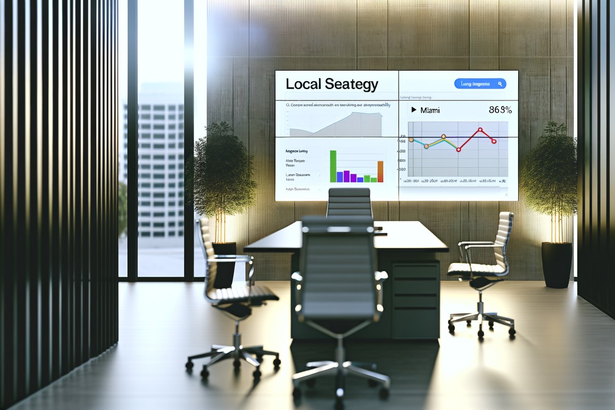 Miami Law Firm Local Visibility Strategy Local search and visibility strategy scene for law firms in Miami