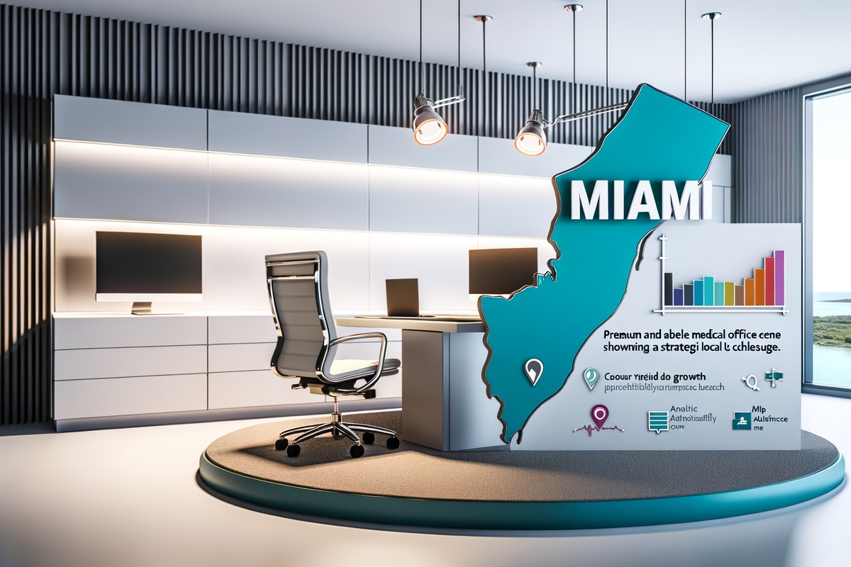 Miami Law Firm Local Visibility Strategy Local SEO and visibility strategy visual for law firms in Miami