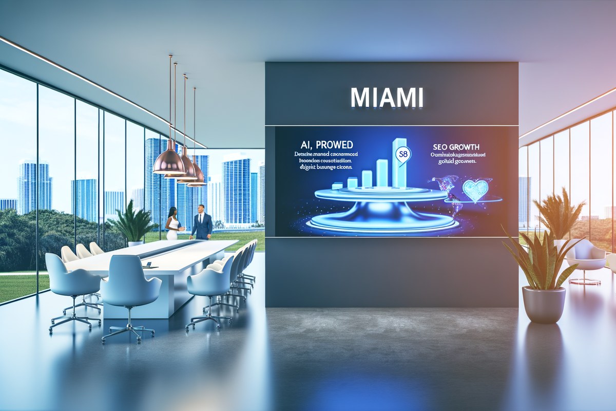 AI-powered SEO, CRM and digital growth concept for law firms in Miami | miami seo services