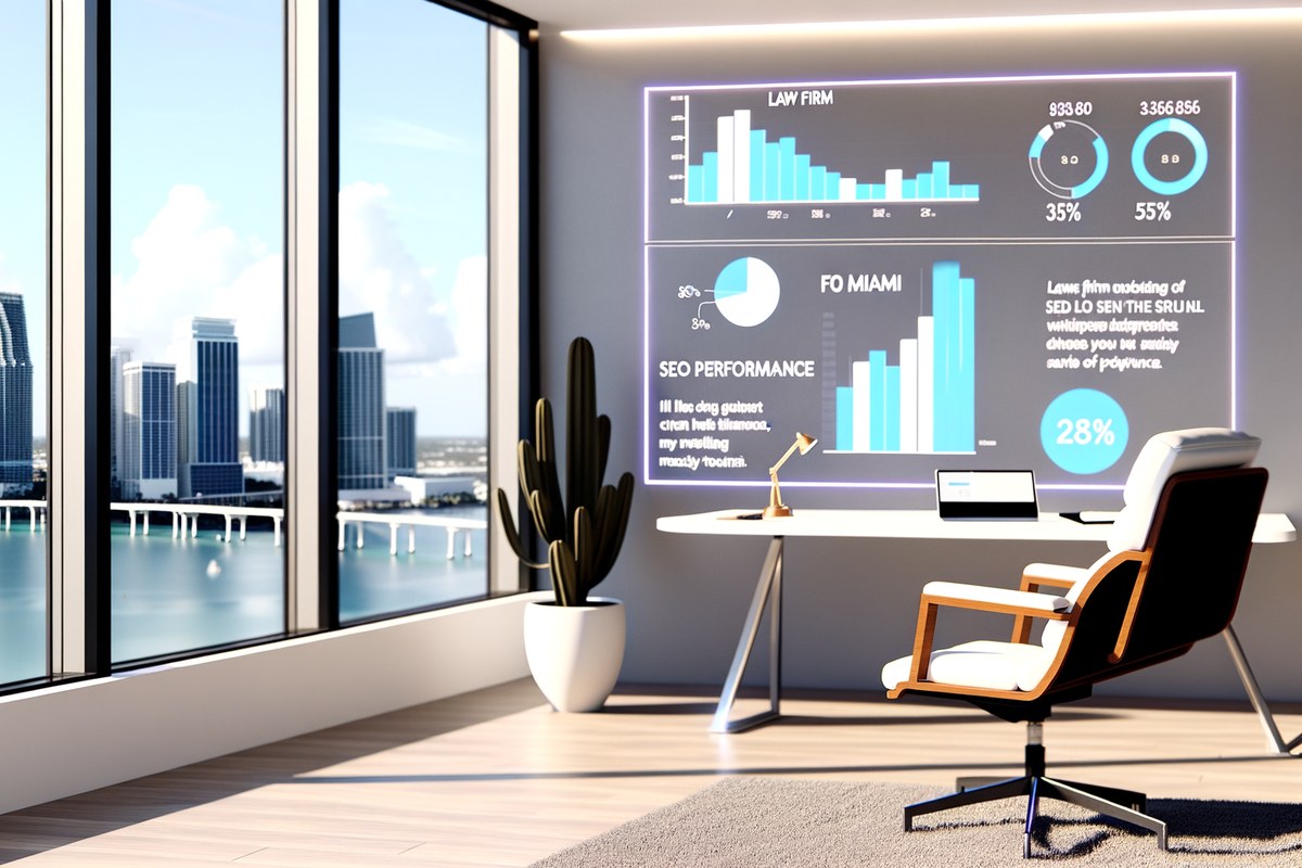 AI-powered SEO and digital growth concept for law firms in Miami | miami seo services