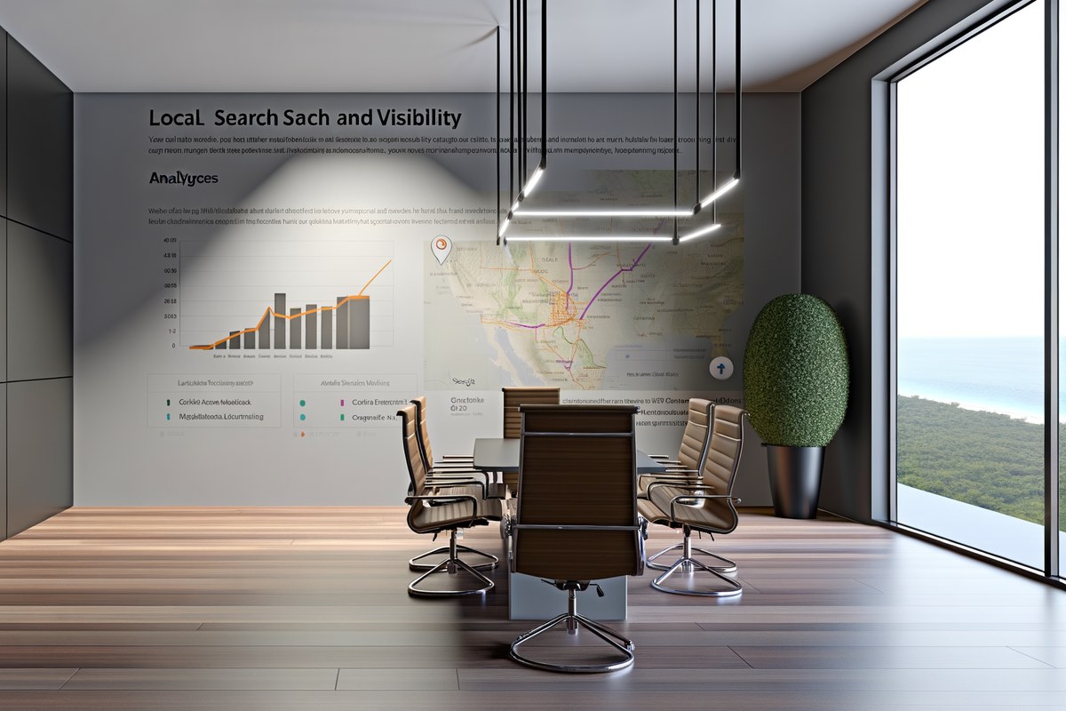 Miami Law Firm Local Visibility Strategy Local SEO and visibility strategy visual for law firms in Miami