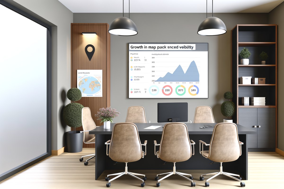 Miami Law Firm Local Visibility Strategy Local SEO and visibility strategy visual for law firms in Miami