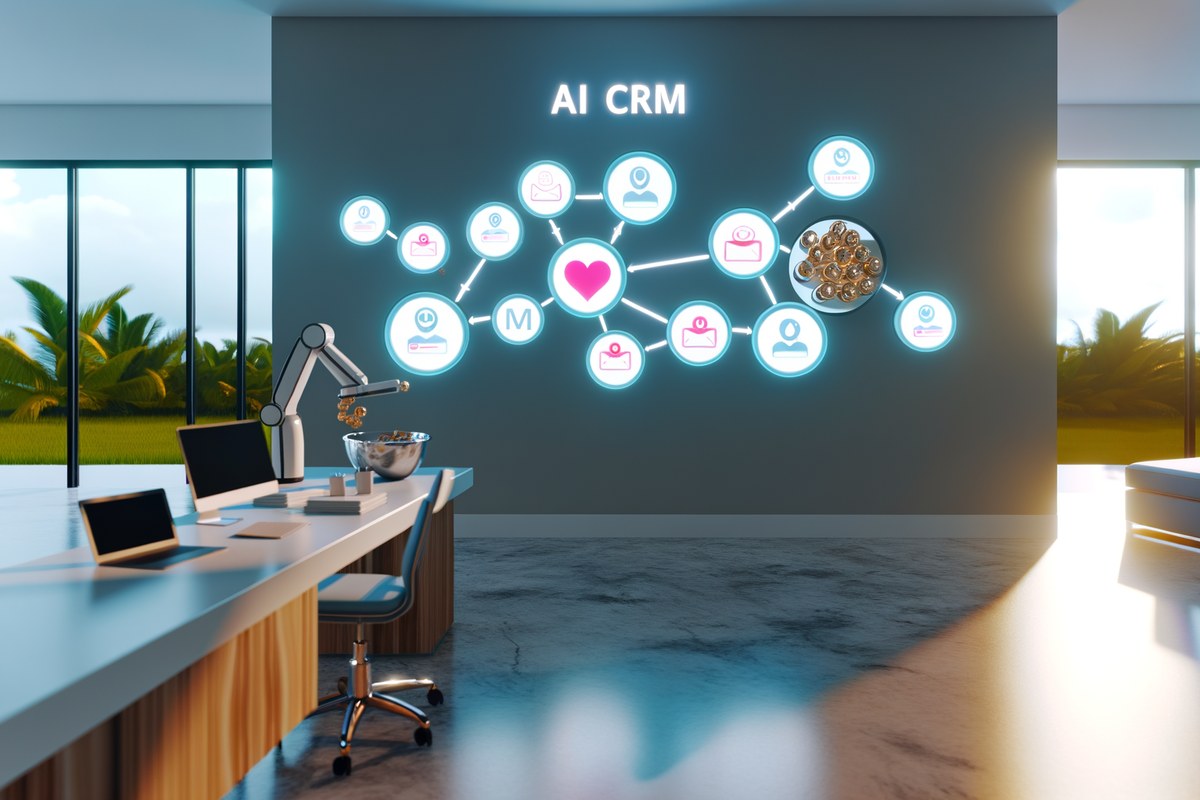 Miami Law Firm CRM Workflow CRM lead tracking and message workflow visual for law firms in Miami