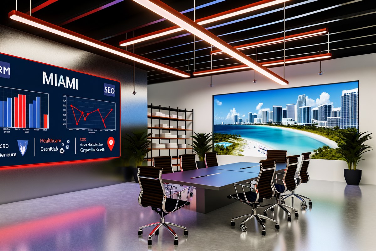 AI-powered SEO, CRM and digital growth concept for law firms in Miami | miami instagram analysis services