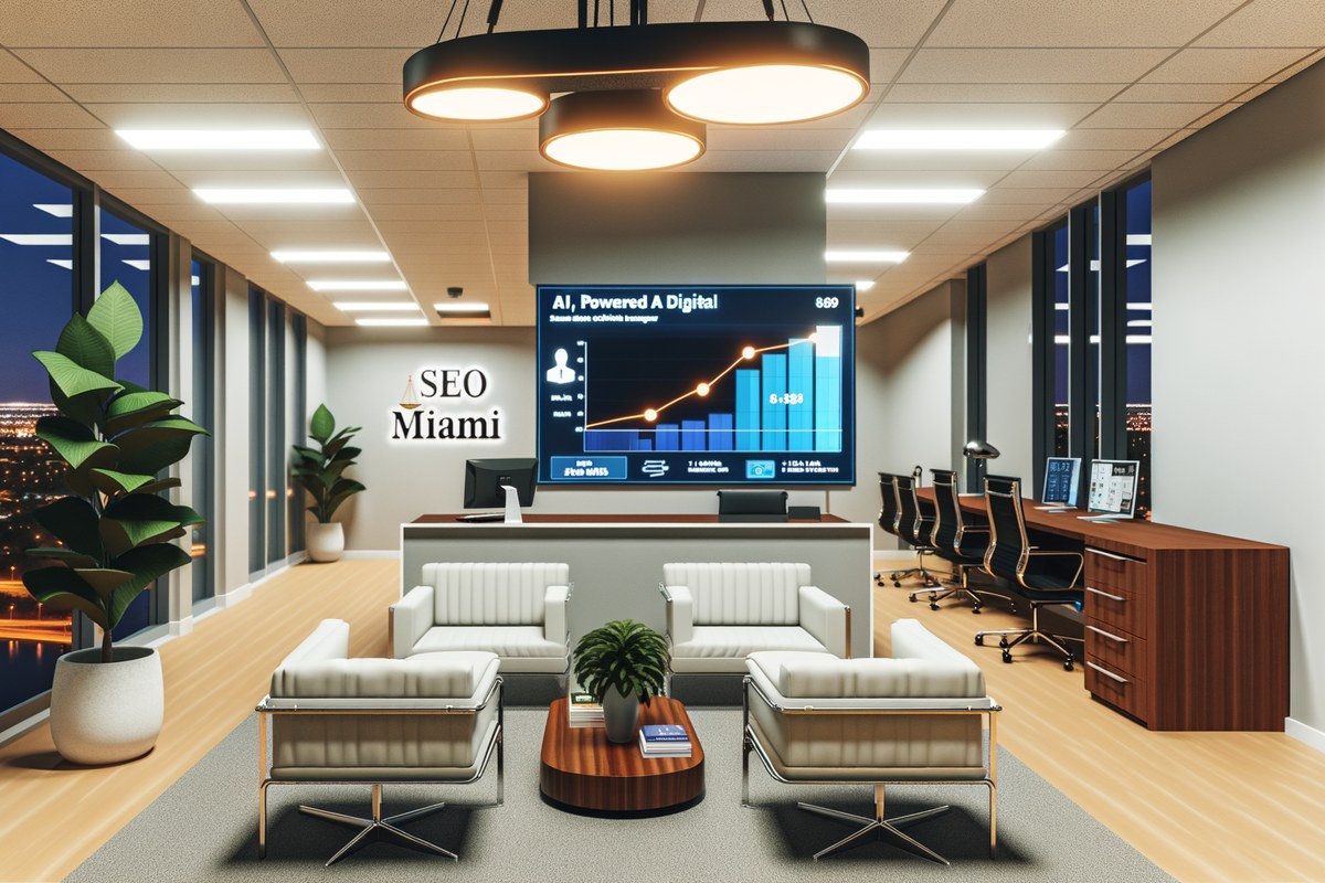 AI-powered SEO, CRM and digital growth concept for law firms in Miami | miami instagram analysis services