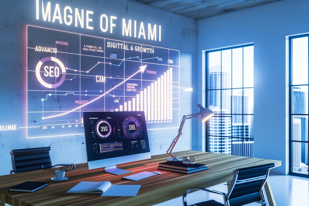 AI-powered SEO, CRM and digital growth concept for law firms in Miami; Miami Instagram Analysis Services