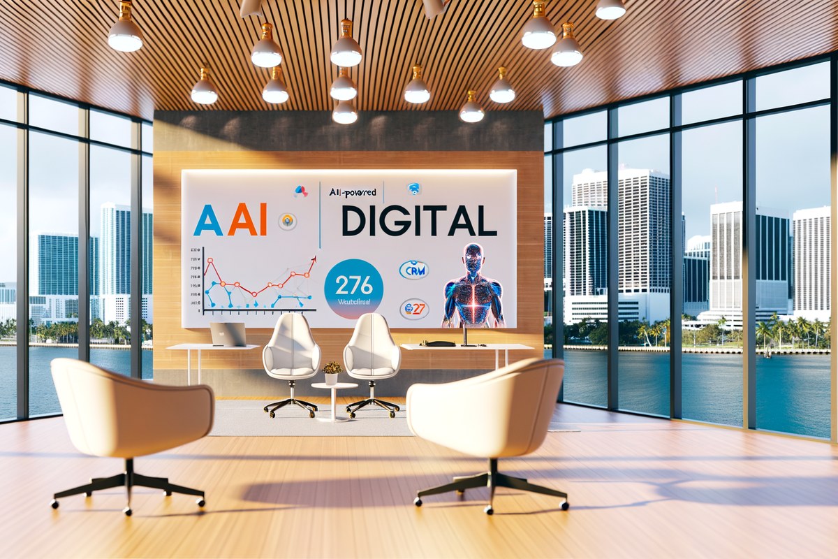 AI-powered SEO, CRM and digital growth concept for law firms in Miami | miami instagram analysis services