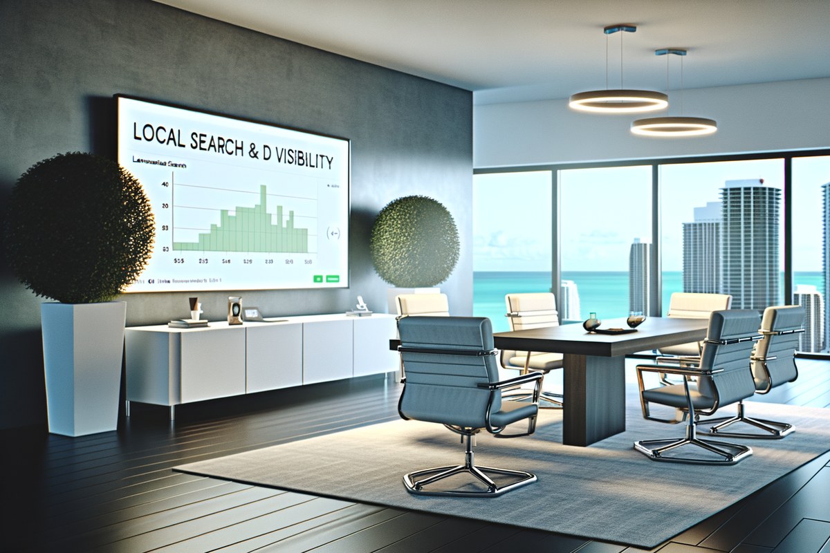 Miami Medical Spa Local Visibility Strategy Local SEO and visibility strategy visual for medical spas in Miami