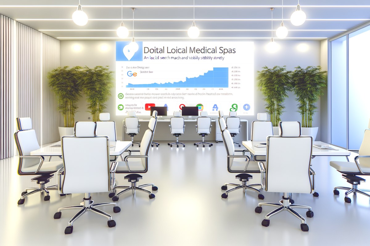Miami Medical Spa Local Visibility Strategy Local SEO and visibility strategy visual for medical spas in Miami