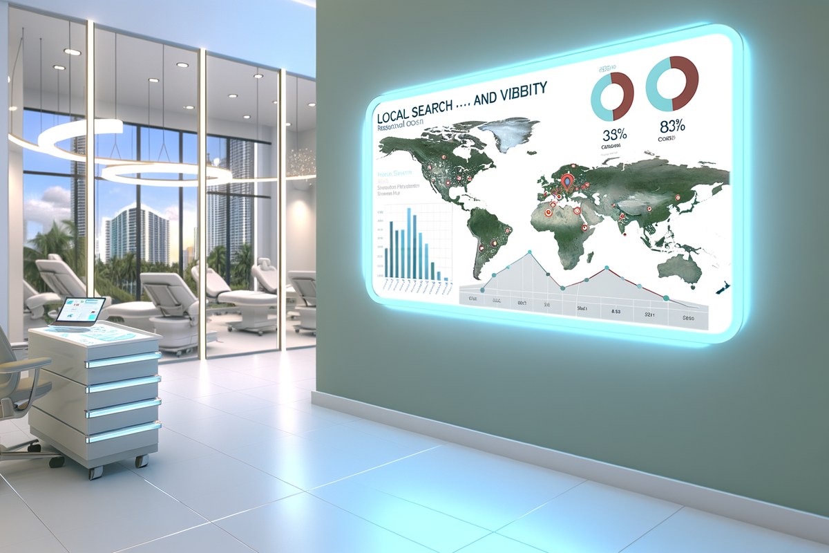 CRM lead tracking and message workflow visual for medical spas in Miami
