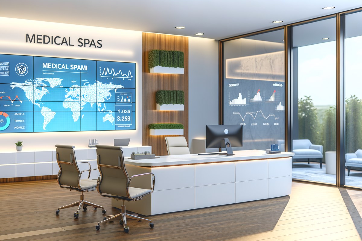 AI-driven growth for Miami medical spas, showcasing CRM efficiencies and analytics