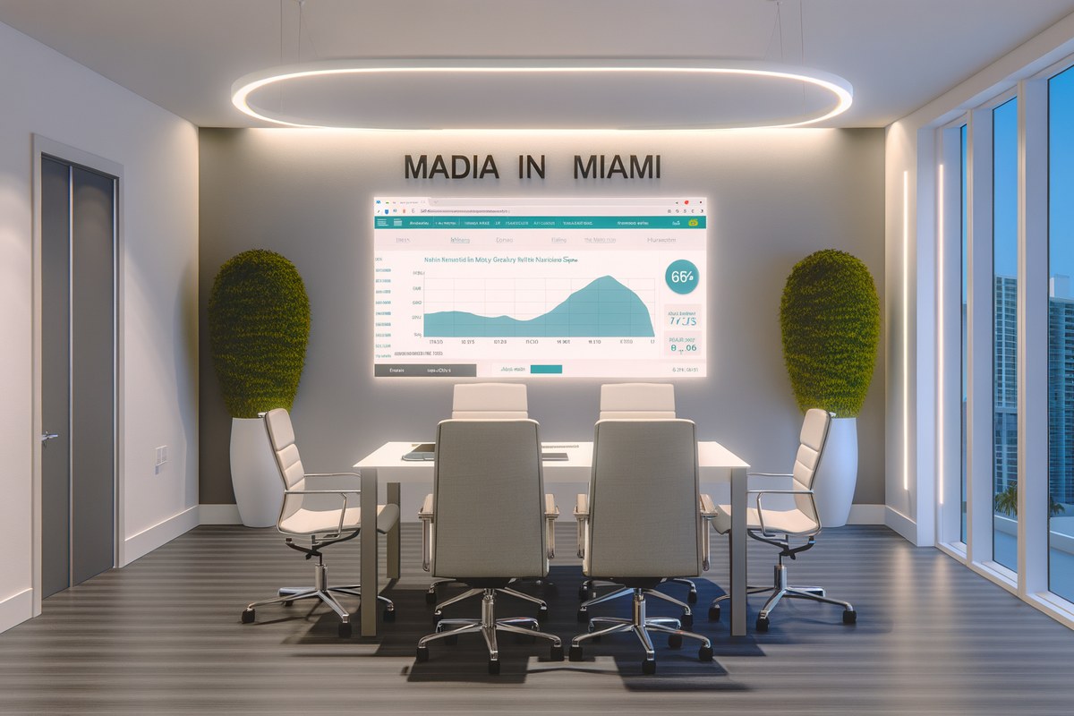 Local search and visibility strategy scene for medical spas in Miami
