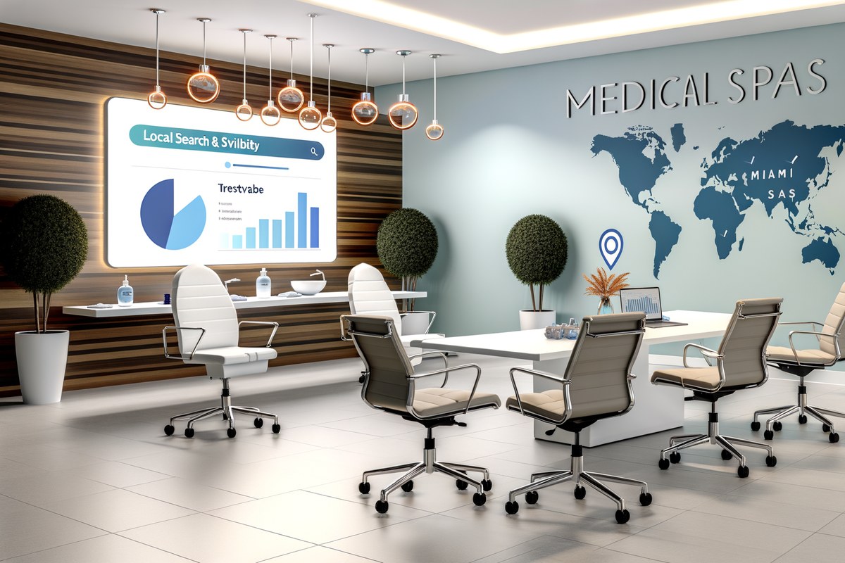 Miami Medical Spa CRM Workflow CRM lead tracking and message workflow visual for medical spas in Miami