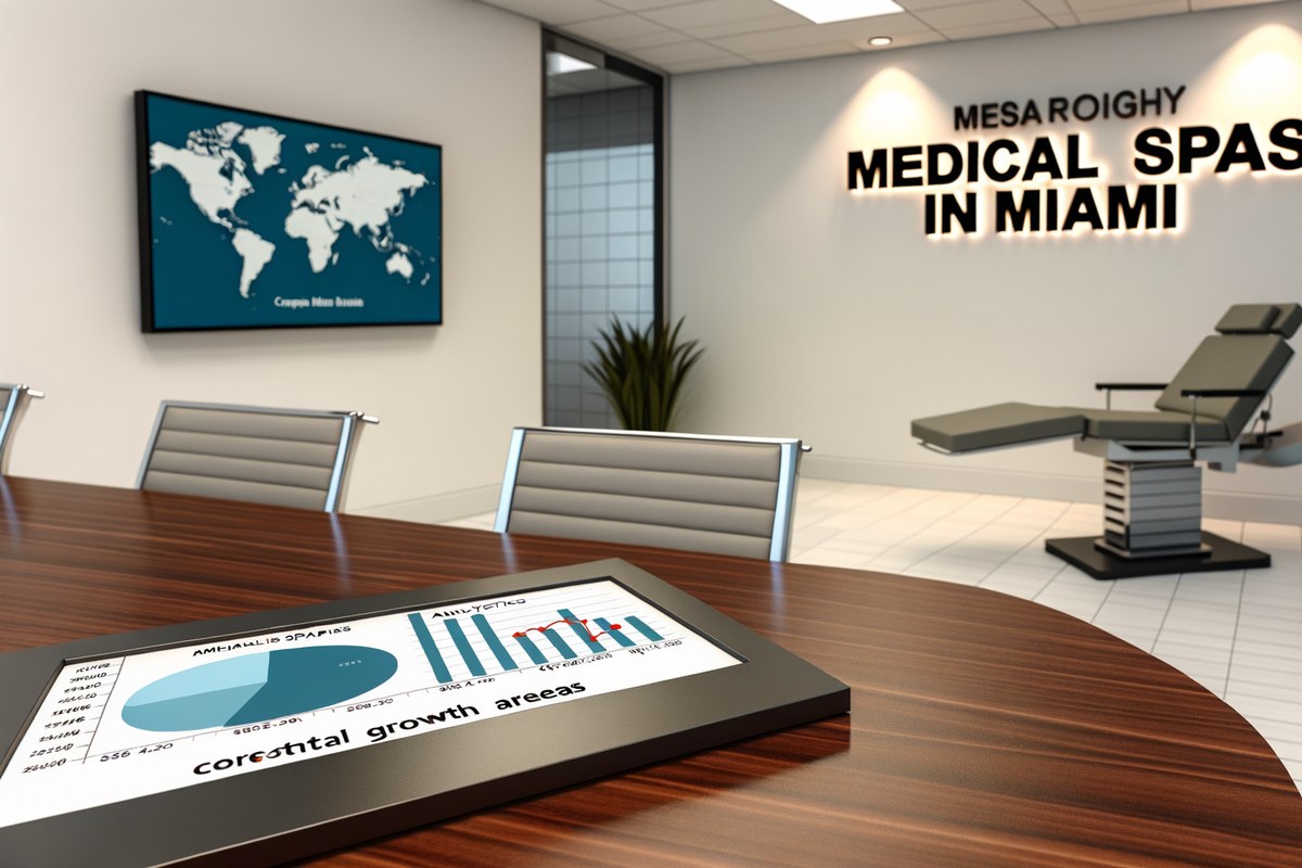 Miami Medical Spa Local Visibility Strategy Local SEO and visibility strategy visual for medical spas in Miami