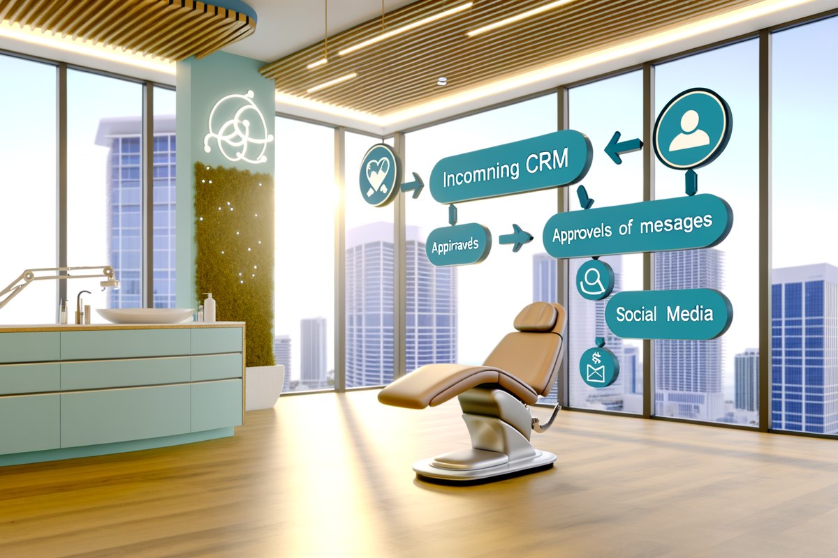 Miami Medical Spa Growth Systems AI-powered SEO, CRM and digital growth concept for medical spas in Miami