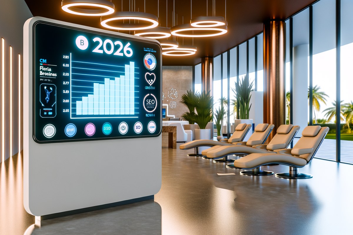 AI-powered SEO, CRM and digital growth concept for medical spas in Miami | miami crm integration services