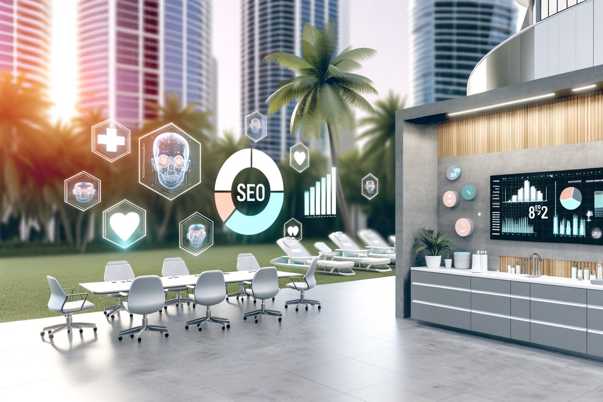 AI-powered SEO, CRM and digital growth concept for medical spas in Miami | miami crm integration services