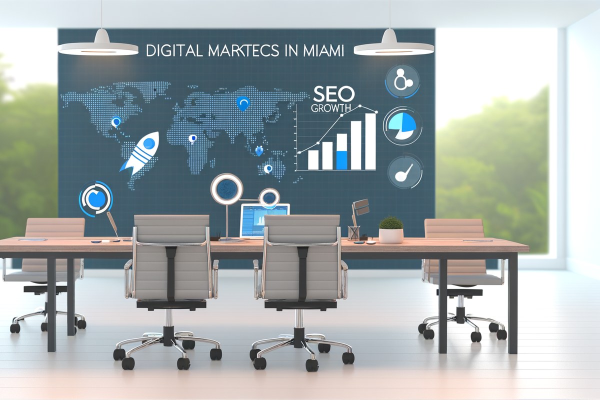 AI-powered SEO, CRM and digital growth concept for medical spas in Miami | miami digital marketing services