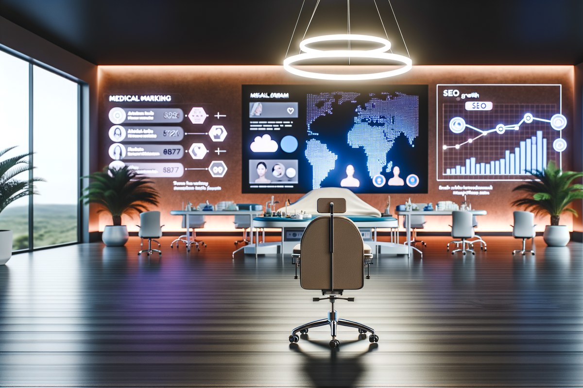 AI-powered SEO, CRM and digital growth concept for medical spas in Miami | miami digital marketing services
