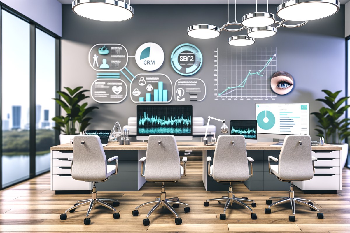 AI-powered SEO, CRM and digital growth concept for medical spas in Miami | miami digital marketing services