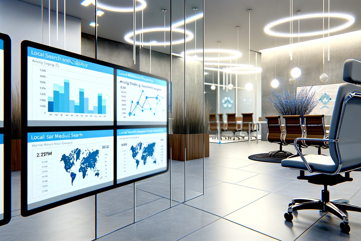 Miami Medical Spa Local Visibility Strategy Local SEO and visibility strategy visual for medical spas in Miami