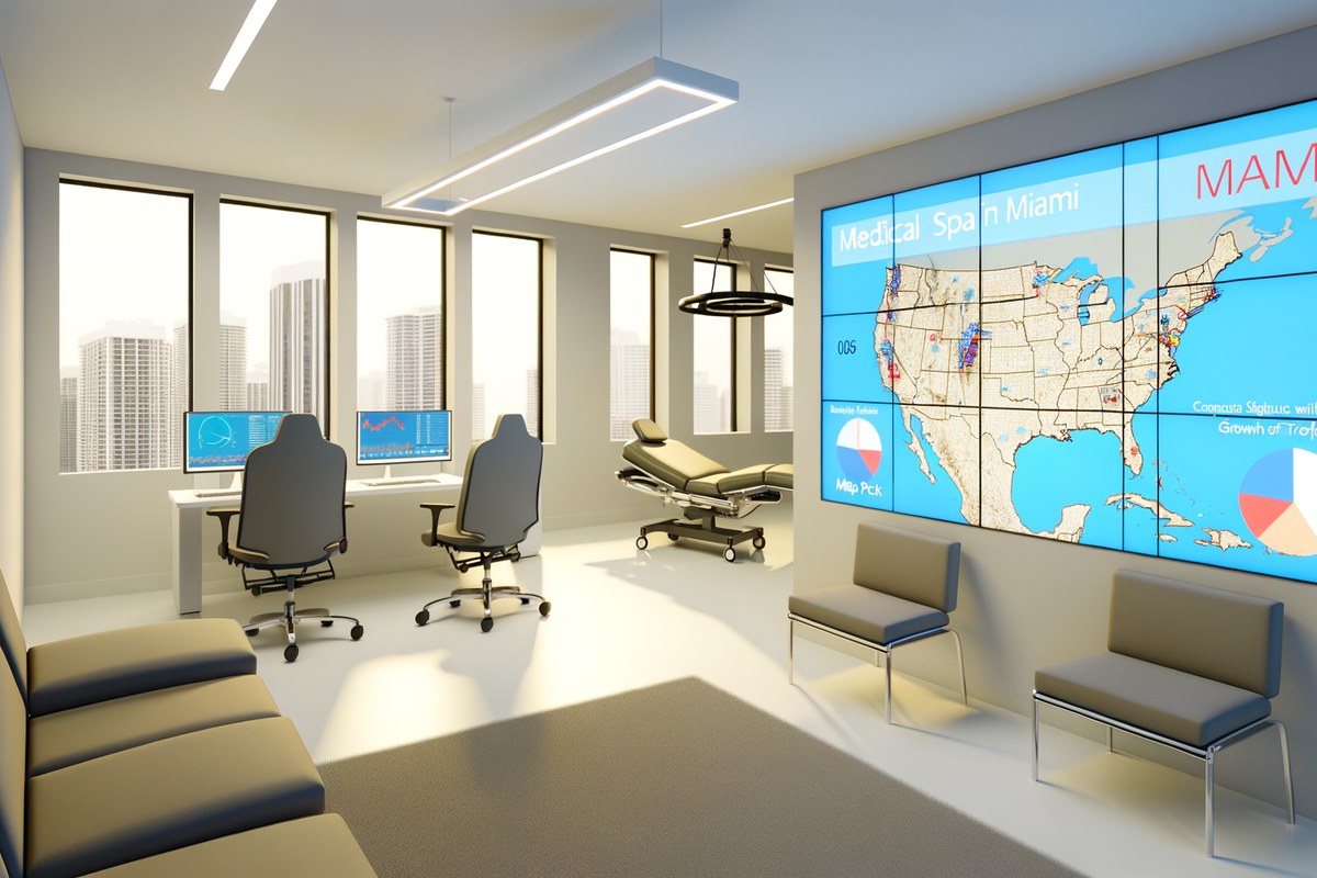 Miami Medical Spa Local Visibility Strategy Local search and visibility strategy scene for medical spas in Miami