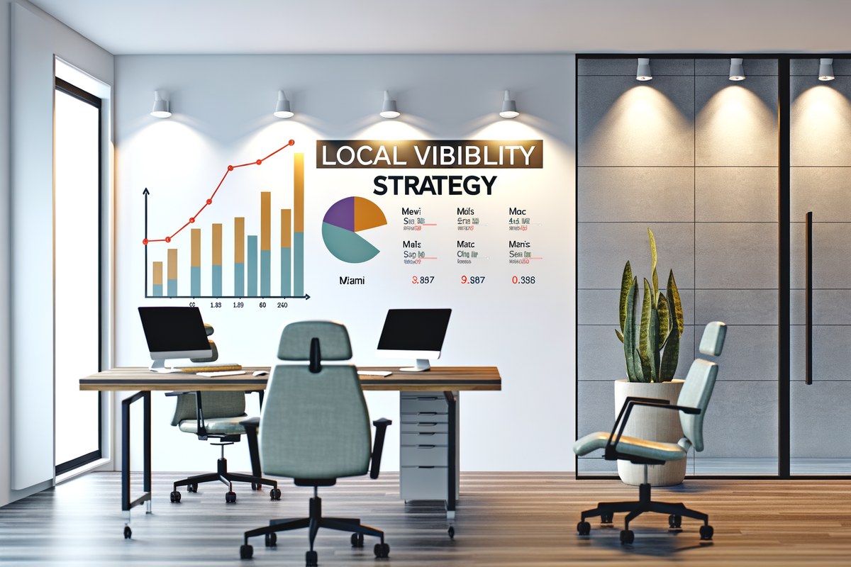 Miami Medical Spa Local Visibility Strategy Local SEO and visibility strategy visual for medical spas in Miami
