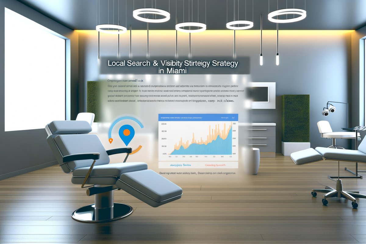Miami Medical Spa Local Visibility Strategy Local SEO and visibility strategy visual for medical spas in Miami