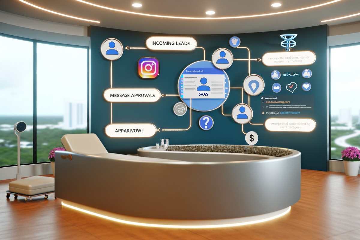 Miami Medical Spa Local Visibility Strategy Local SEO and visibility strategy visual for medical spas in Miami
